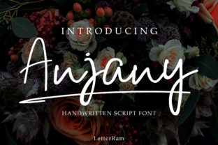 Anjany: A Modern, Artistic, and Fresh Font for Standout Designs