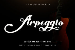 Arpeggio Duo: A Versatile Handmade Font Duo for Creative Projects