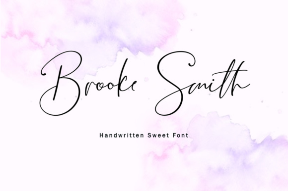 Brooke Smith Script: A Beautiful Addition to Your Design Toolkit