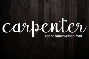 Carpenter: A Beautiful Script Font for Creative Projects