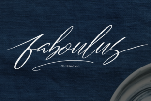 Faboulus: A Stylish Script for Creative Design