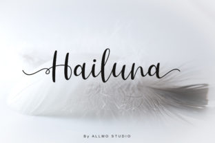 Hailuna: A Modern Script for Elegant Design