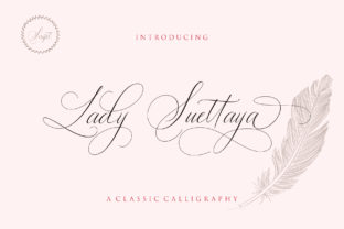 Lady Suettaya: A Font That Elevates Design with Elegance and Modernity