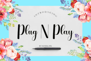 Plug N Play: Modern Script with Handmade Charm