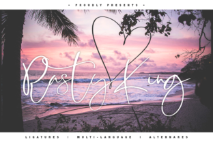 Rasty King: The Elegant Handmade Calligraphy Font for Every Creative Need