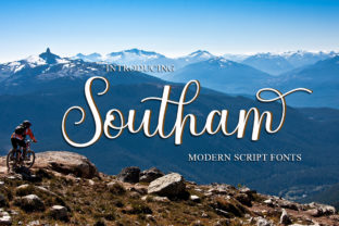 Southam: A Modern Script Font for Strategic Design