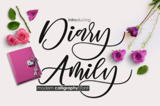 The Elegance of Diary Amily: A Stylish Script Font for Every Design Need