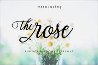 The Rose Script: Elegant Handwritten Font