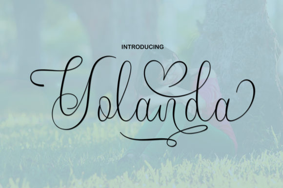 Yolanda: A Modern Calligraphy Font for Creative Expression